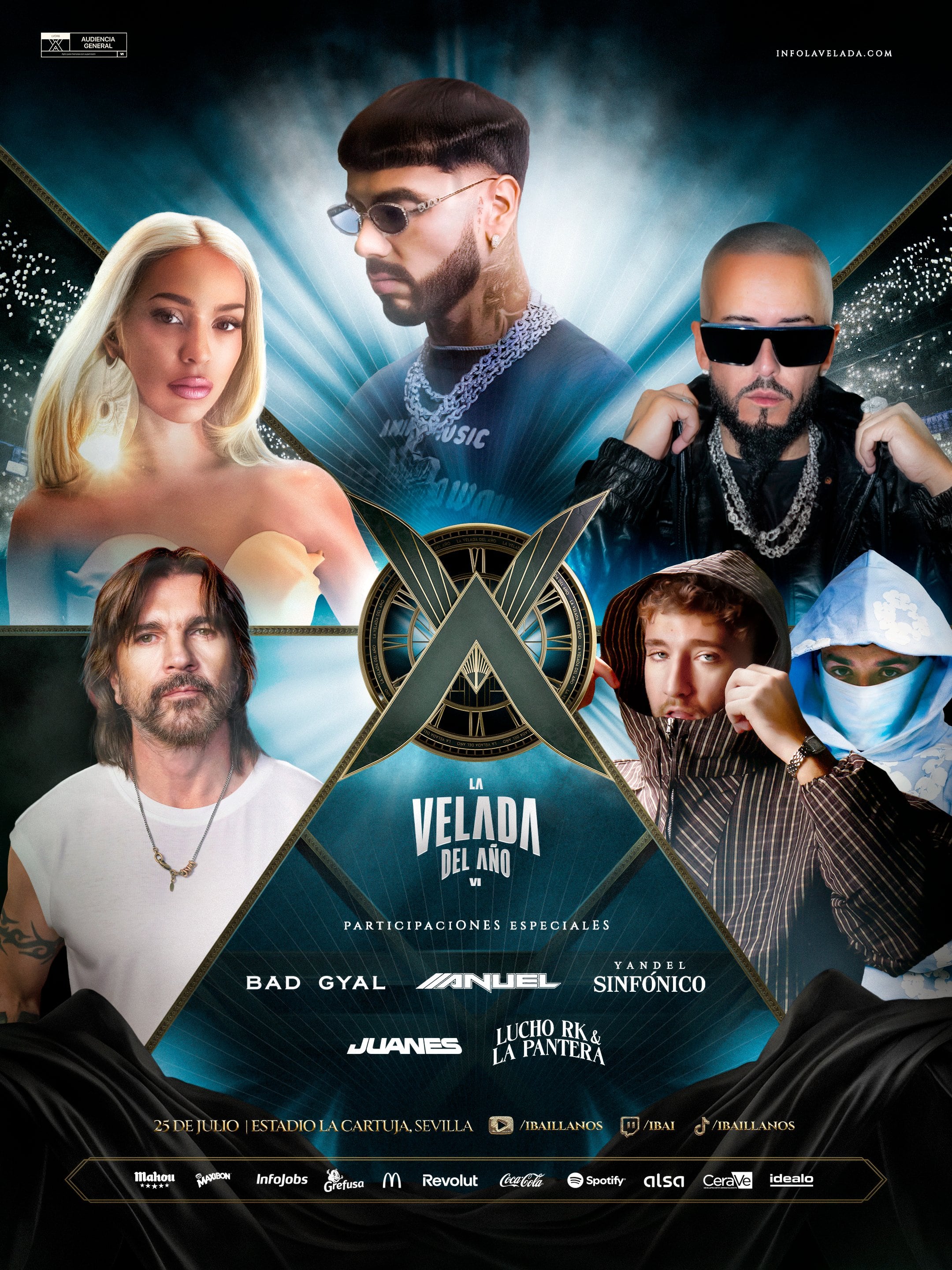 Cartel musical La Velada del Año 6