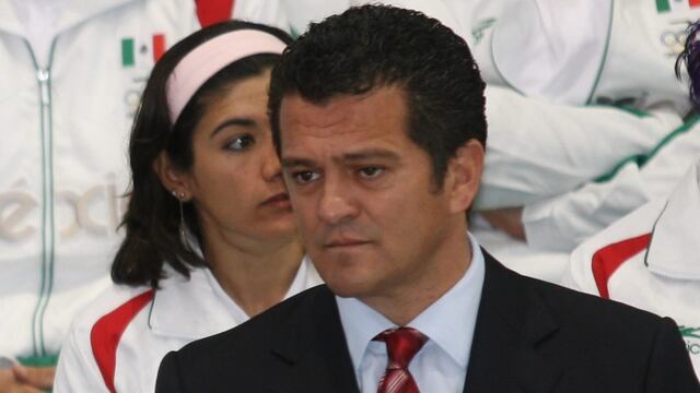 Carlos Hermosillo en evento con la Conade.