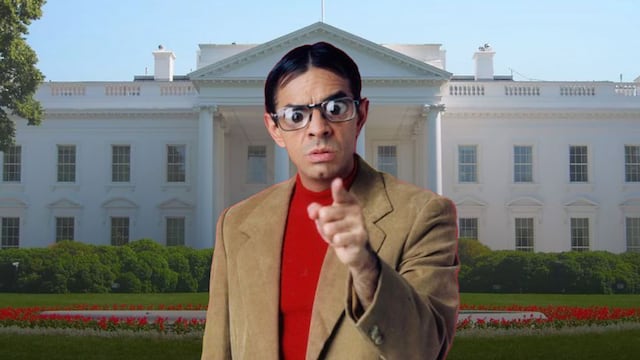 Eugenio Derbez interpretó a Armando Hoyos en su visita a La Casa Blanca