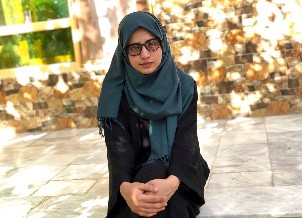 Salgy Baran, estudiante afgana.