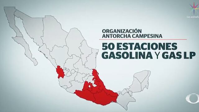 Gasolineras de Antorcha Campesina