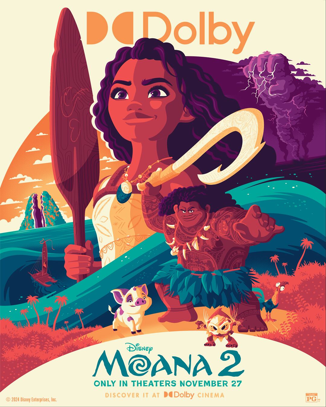 Nuevos pósters de Moana 2