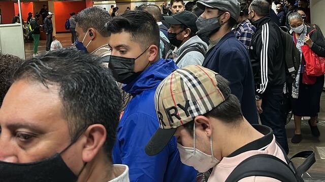 Suspenden servicio por persona que se arrojó a las vías en la Línea 3 del Metro