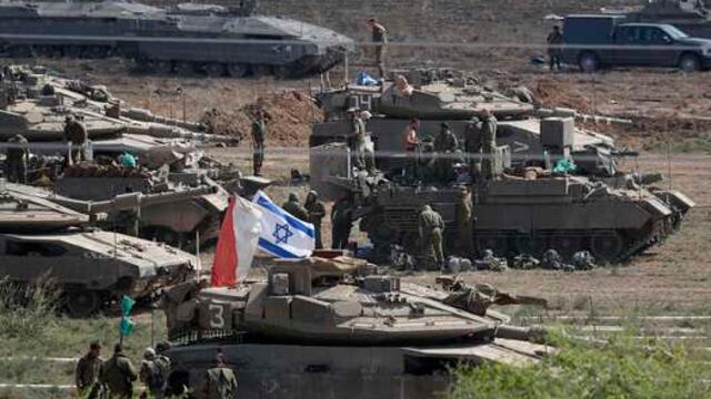 Tropas de Israel se preparan para invadir Gaza