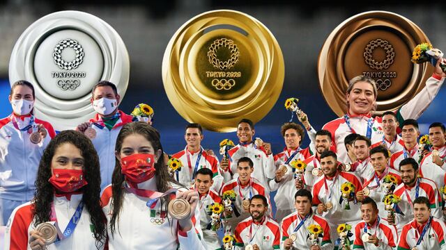 Medallas de atletas mexicanos en Tokio 2020