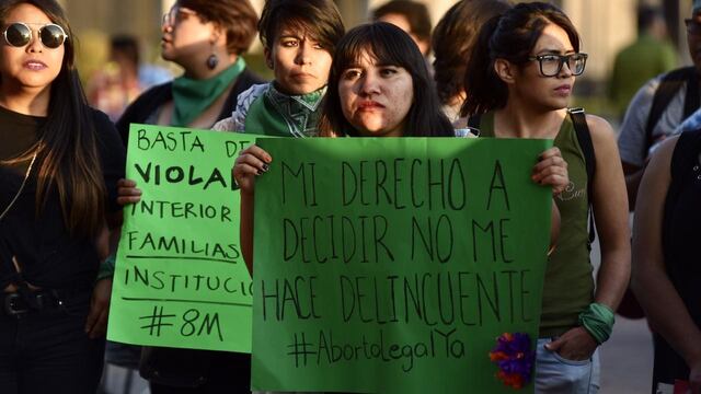 Marcha en Toluca del pasado Día Internacional de la Mujer