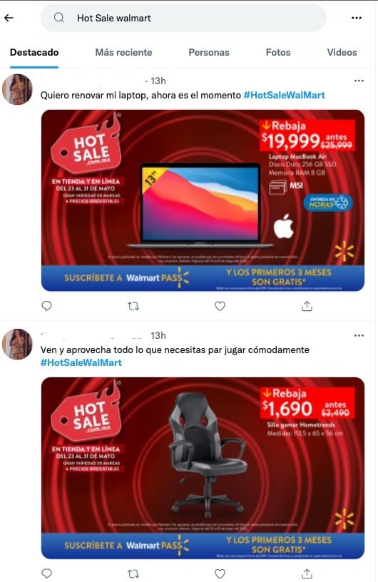 Walmart usaría bots para promocionarse en el Hot Sale 2022