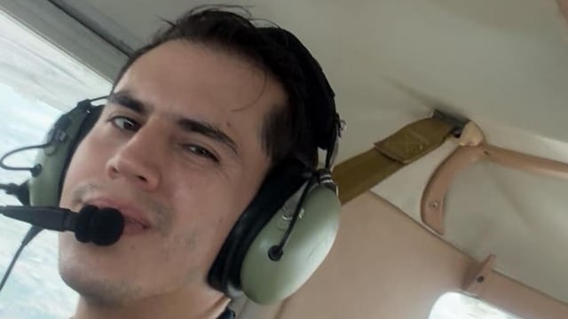 Bryan Ballesteros Argueta, piloto que murió junto a Débora Estrella en accidente aéreo