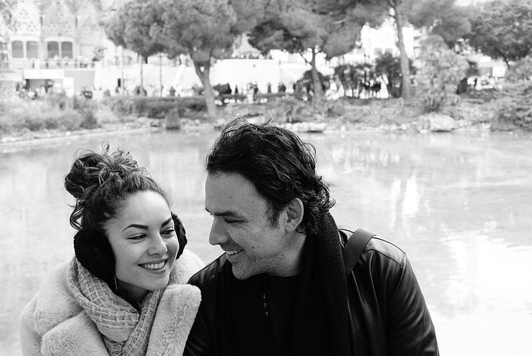 Bárbara Mori y su novio Fernando