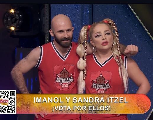 Imanol y Sandra Itzel en Las Estrella bailan en Hoy 2024.