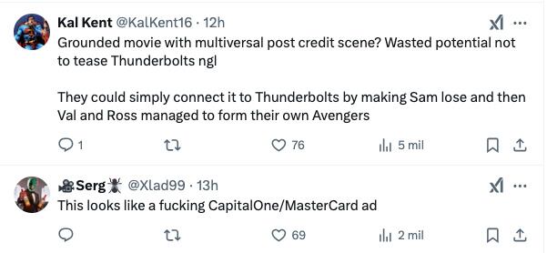 Comentarios sobre la supuesta filtración de Capitán América: Un Nuevo Mundo