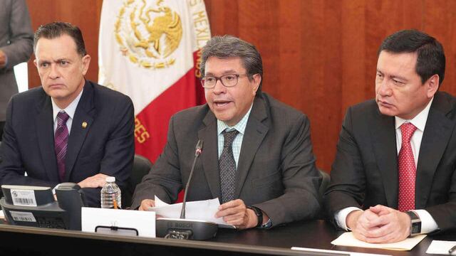 Ricardo Monreal, presidente de la Jucopo en el Senado.