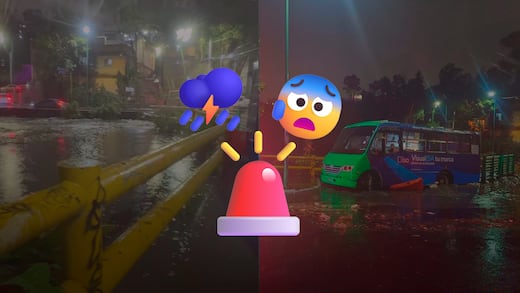 Presa Becerra se desborda tras fuertes lluvias en Álvaro Obregón