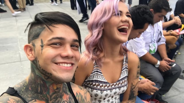 Yeferson y Cintia Cossio