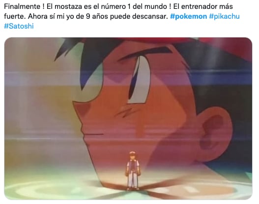 Festejan con memes que Ash Ketchum ganó un campeonato después de 25 años