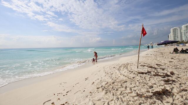 Cancún en marzo de 2020.