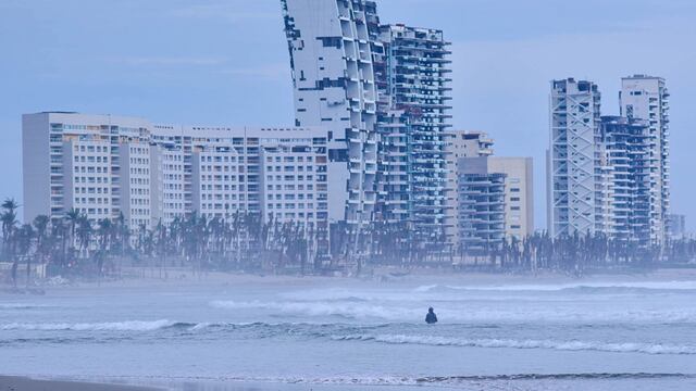 Daños en hoteles de Acapulco