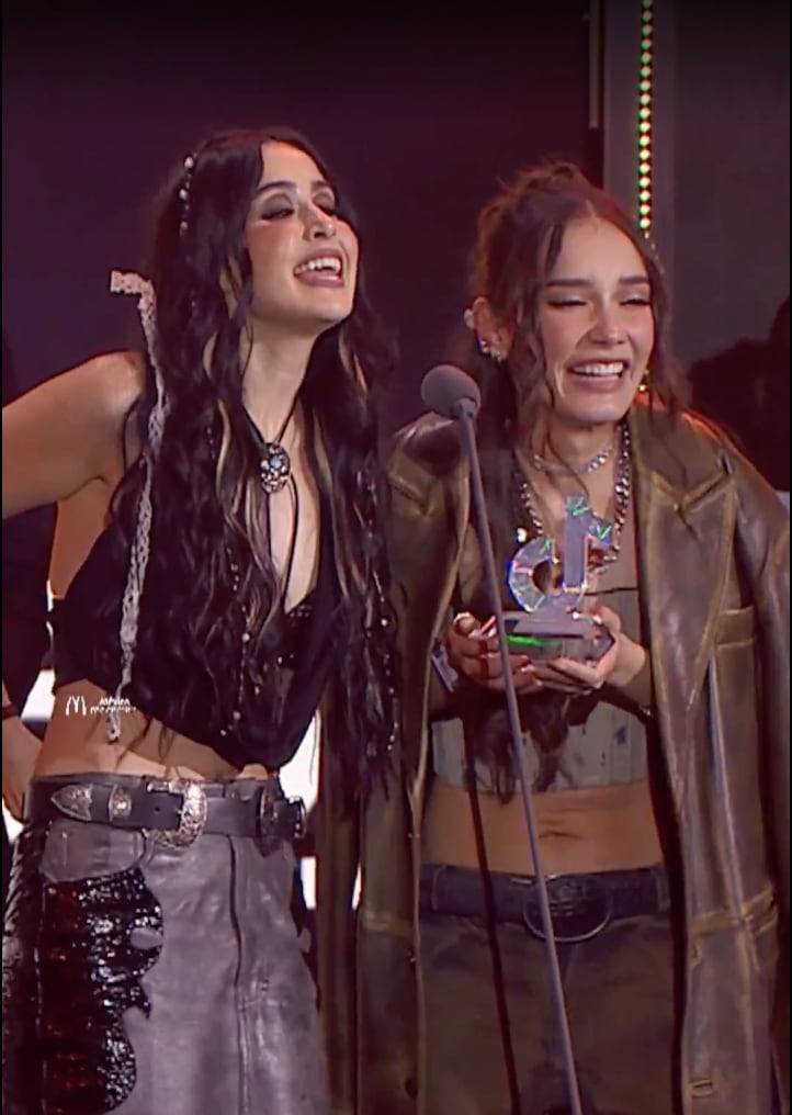 Las Alucines en TikTok Awards 2025