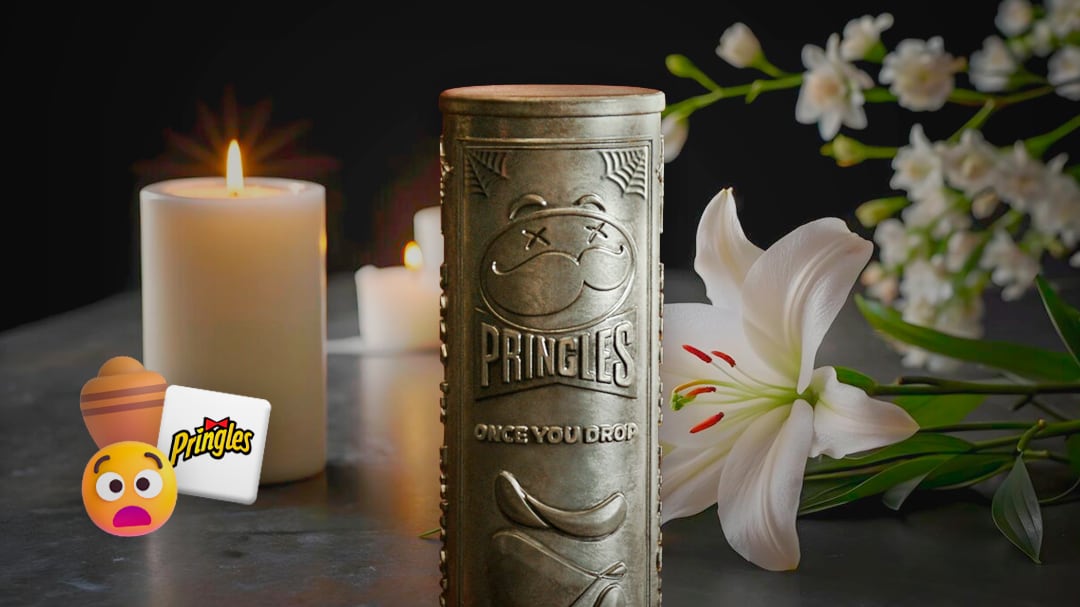 ¿Aceptarías que tus cenizas terminaran en una lata de Pringles por 200 años de papas gratis?
