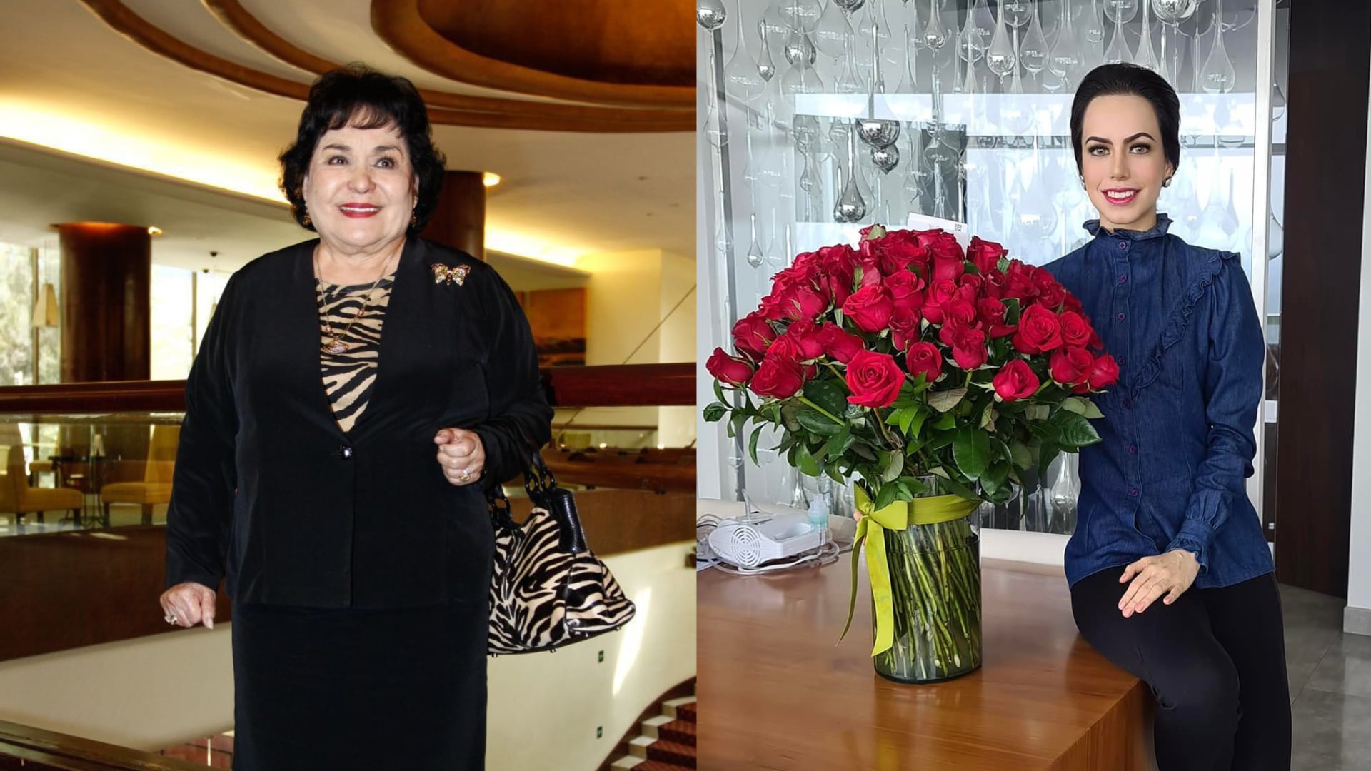 Carmen Salinas fue madrina de Yrma Lydya, cantante asesinada en el Suntory