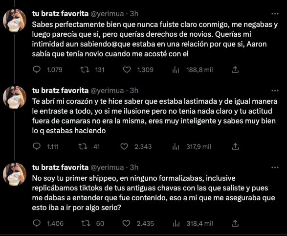 Yeri Mua arremete contra Aaron Mercury