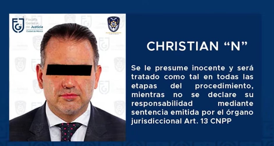Detienen a Christian Von Roehrich, del Cártel Inmobiliario CDMX