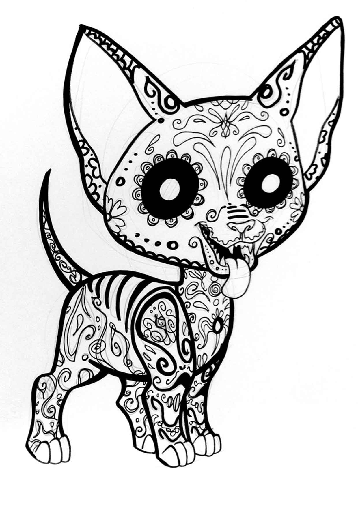 Mandalas Día de Muertos 2024