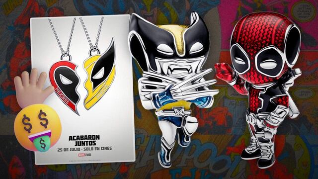 Los charms de Pandora de Deadpool y Wolverine