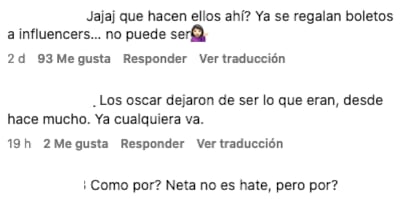 Mexicanos critican que Juanpa Zurita haya ido a los premios Oscar 2024.