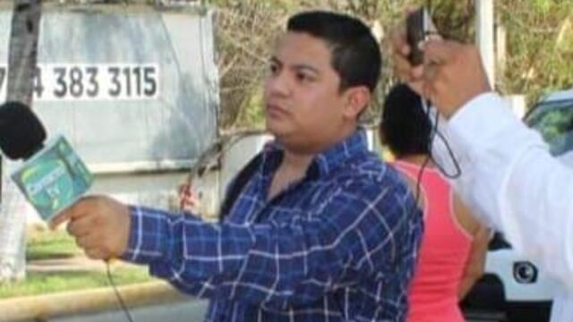 Alan Castro, periodista baleado en Acapulco
