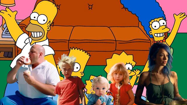 Así se verían The Simpson en la vida real según esta inteligencia artificial (FOTOS)