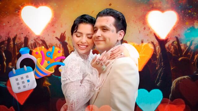 Ángela Aguilar y Christian Nodal festejan su primer aniversario de bodas.
