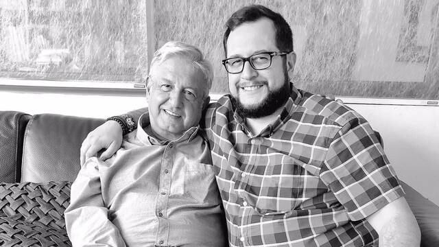 AMLO y José Ramón Beltrán
