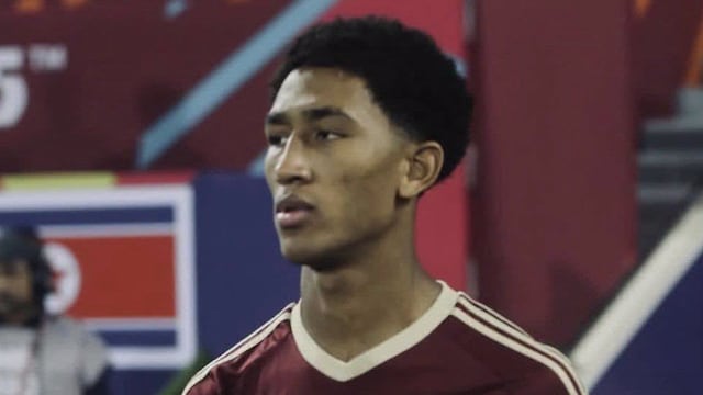 Yimvert Berroterán, futbolista venezolano de categoría juvenil.