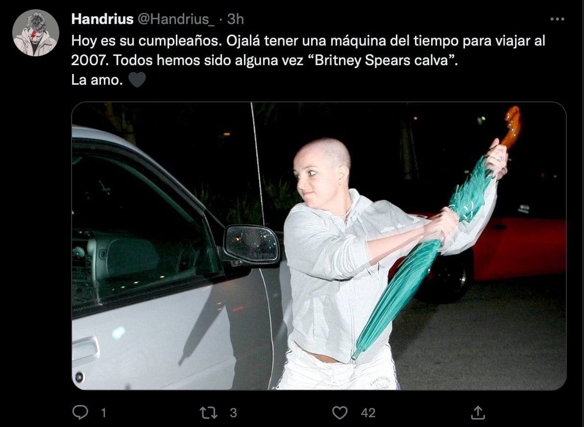 Britney Spears cumple 41 años de edad y fans la festejan con memes