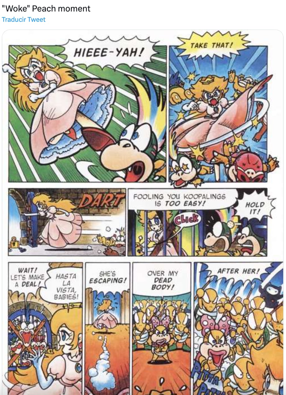 Critican a la Princesa Peach en Super Mario Bros. por su feminismo y usuarios aseguran que siempre ha sido así