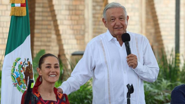 AMLO y Claudia Sheinbaum