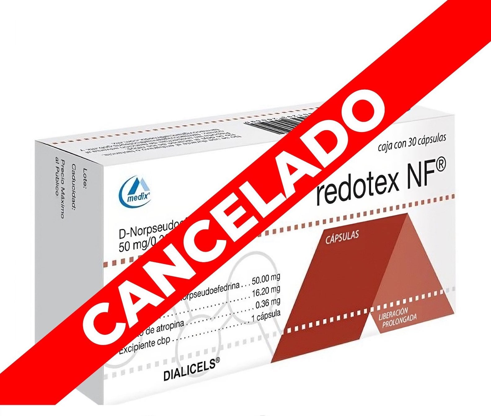 REDOTEX, CANCELADO POR COFEPRIS