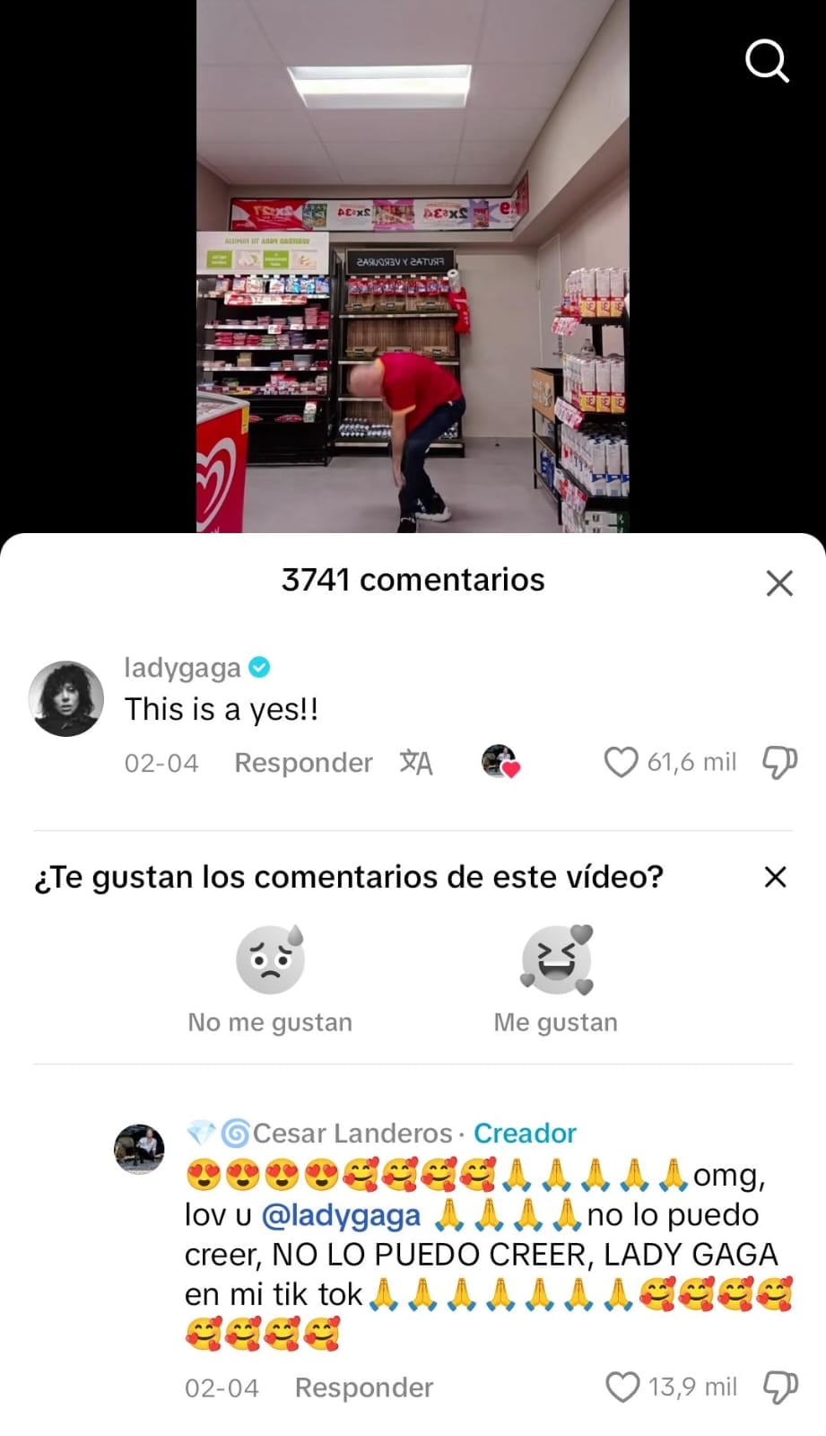 El baile del cajero del Oxxo que Lady Gaga amó (VIDEO)