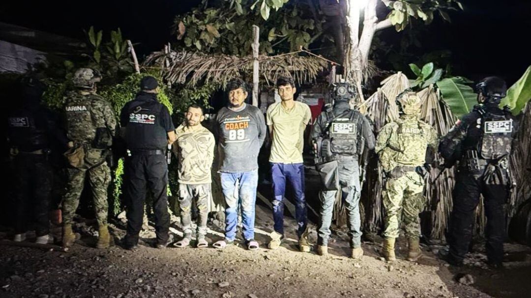 Harfuch confirma detención de célula criminal que extorsionaba a limoneros en Apatzingán