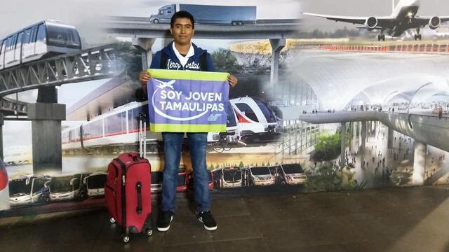 Iván Mireles, estudiante de intercambio en Francia