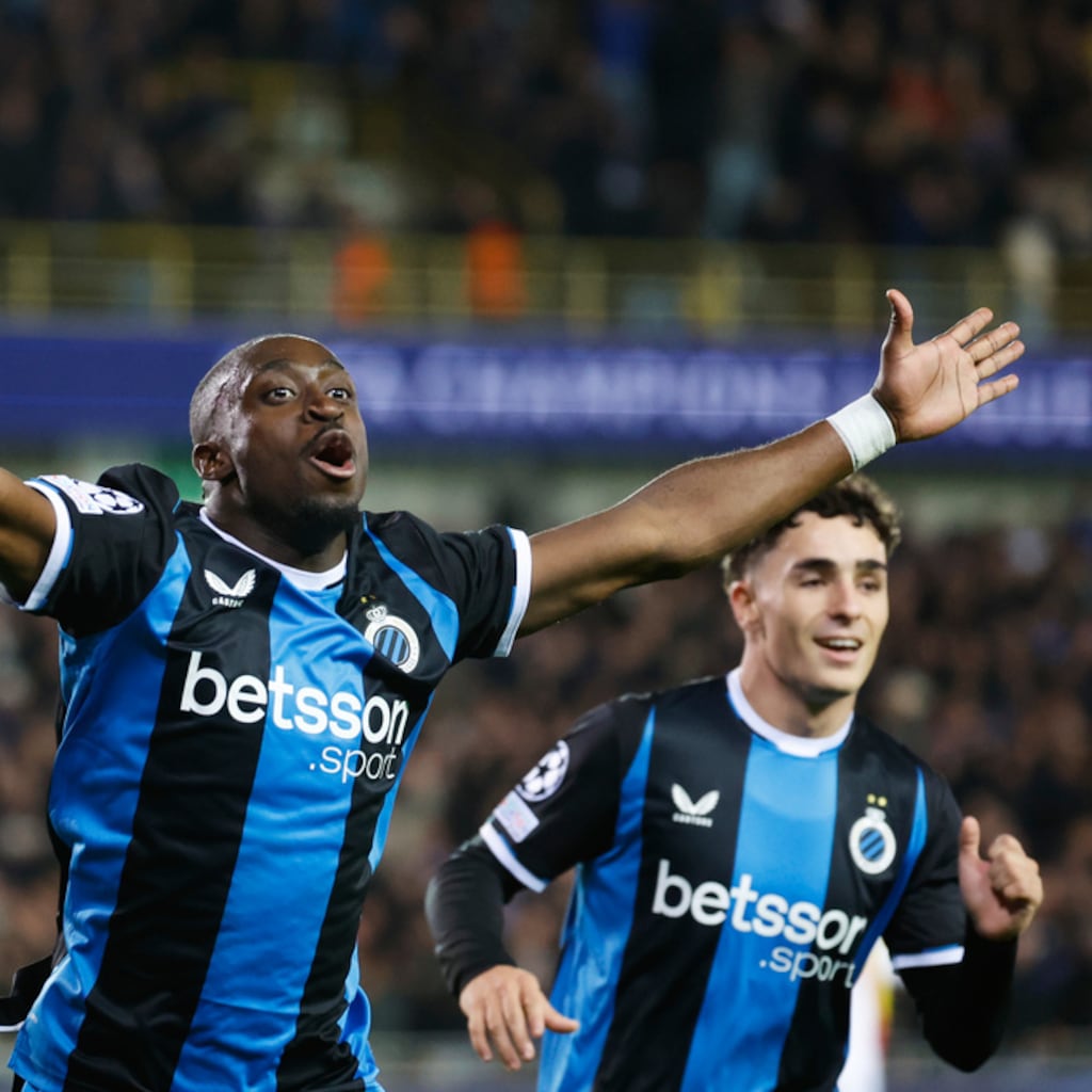 Brujas sigue en la pelea tras golear a Lens en la Champions League