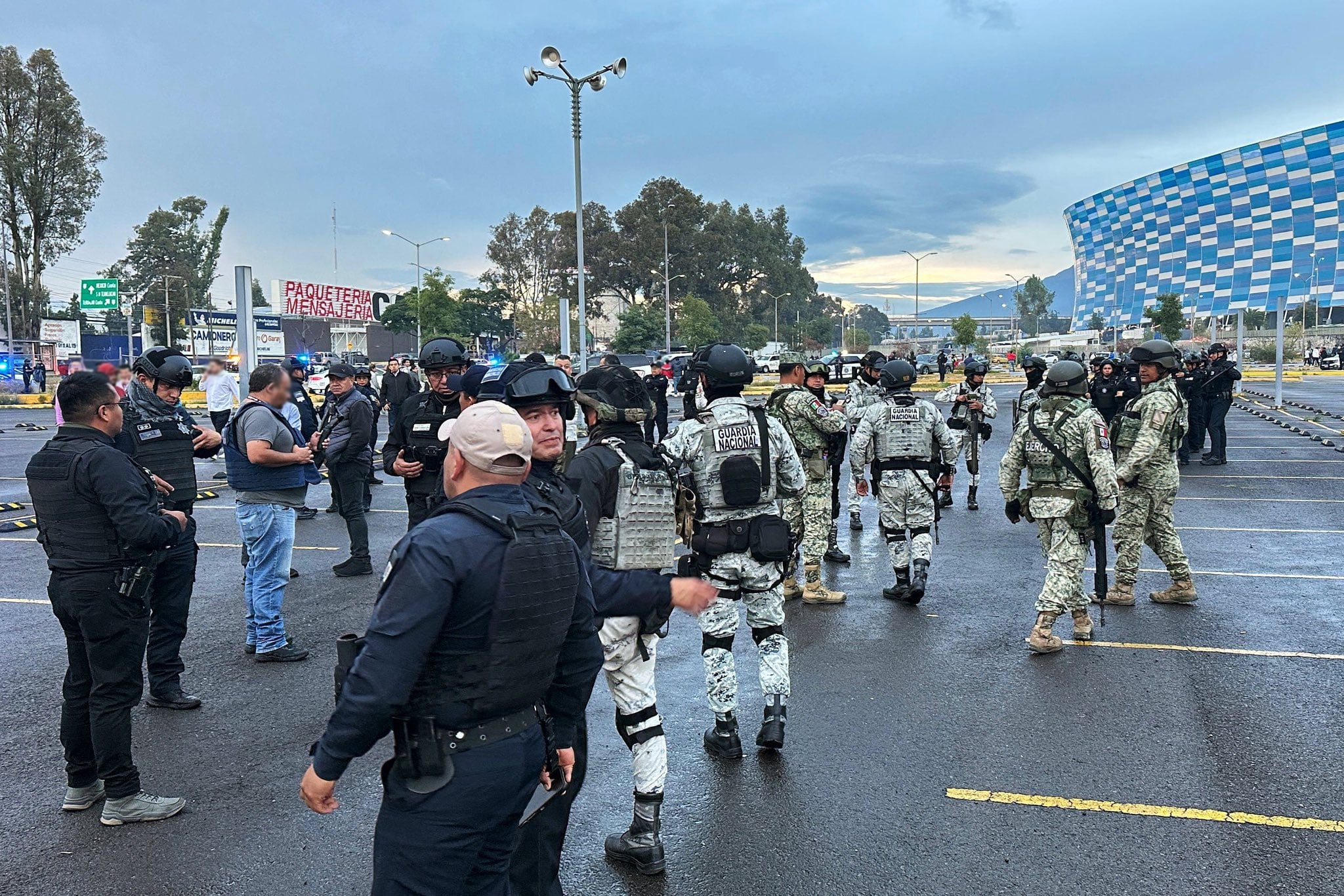 Balacera en el Estadio Cuauhtémoc