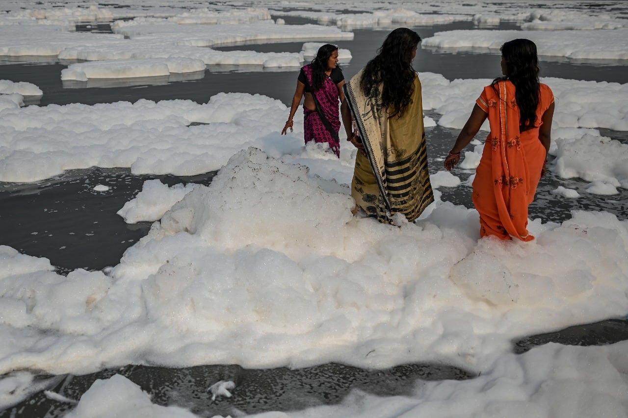 Río Yamuna, India