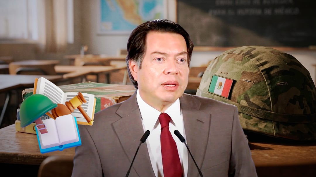 Delgado reconoce problema legal de escuelas militarizadas y anuncia cambios