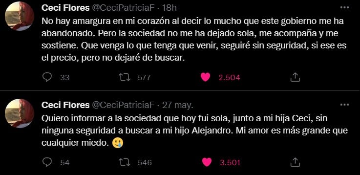 Cecilia Flores, fundadora de Madres Buscadoras de México, denuncia abandono de Gobierno de Sinaloa.