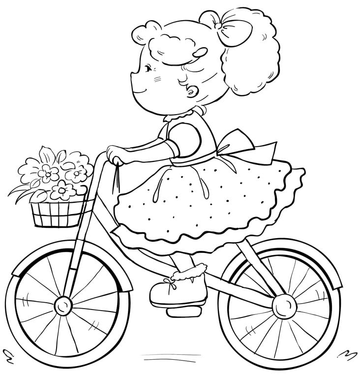 Dibujos por Día Mundial de la Bicicleta