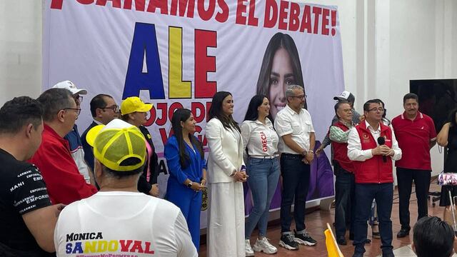 Alessandra Rojo de la Vega se dice ganadora del debate del IECM