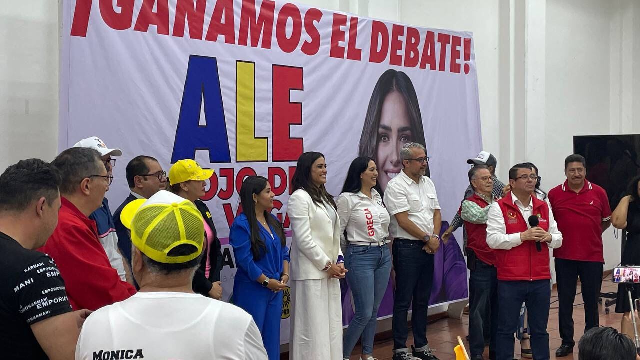 Alessandra Rojo de la Vega se declara ganadora del debate del IECM por la alcaldía Cuauhtémoc