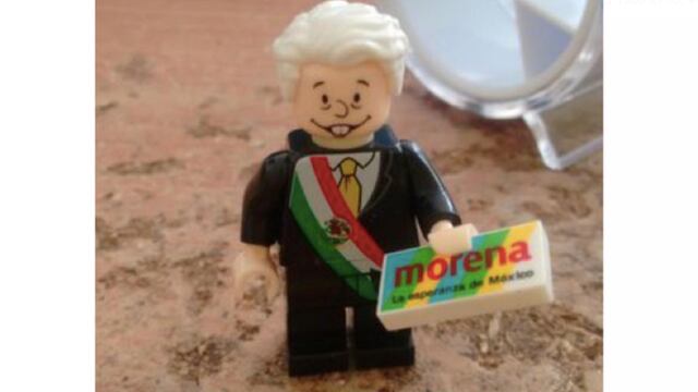 AMLO LEGO. Nueva figura.